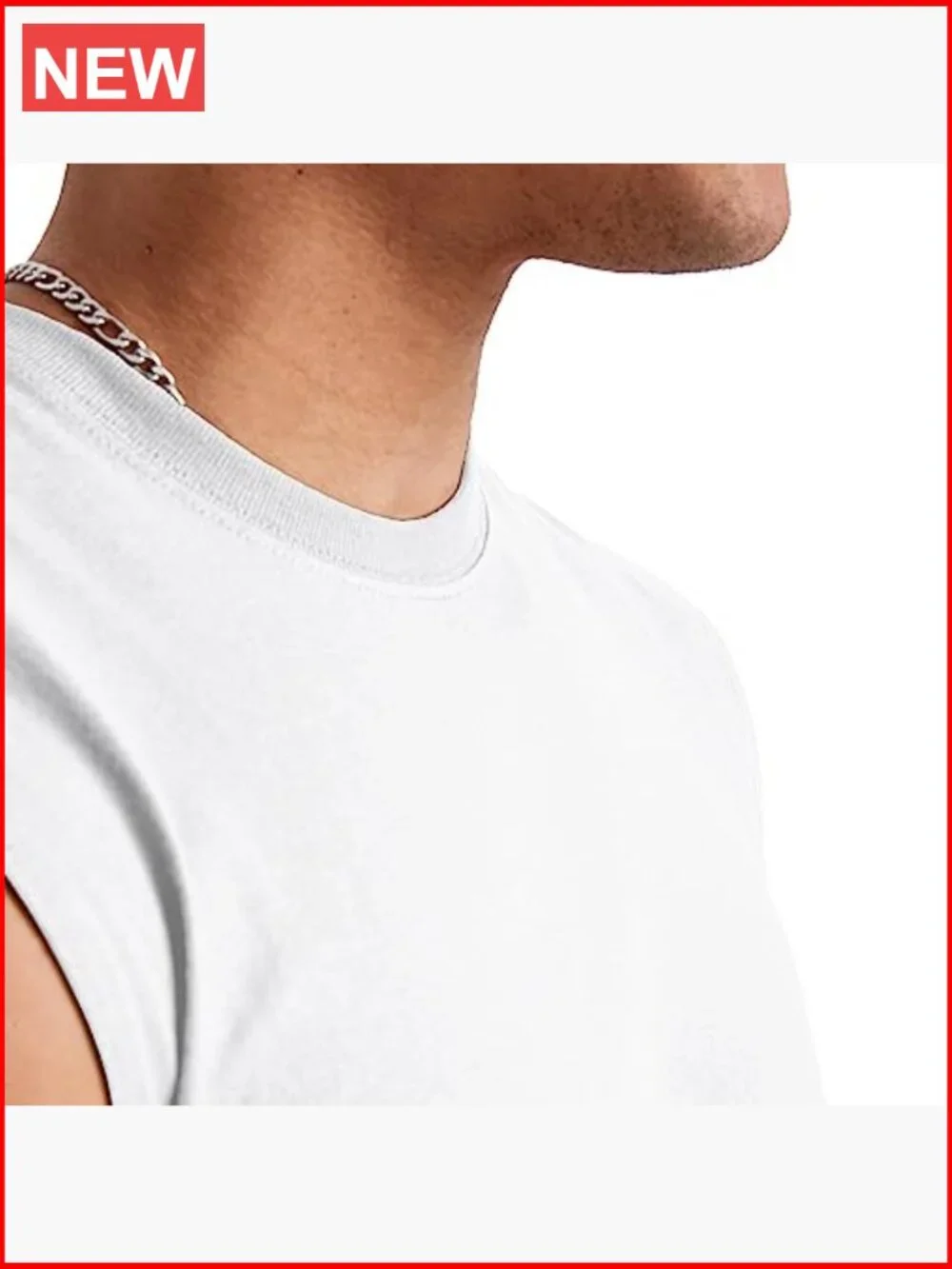 Men's Midweight Cotton Muscle Tank T-Shirt 3-Pack